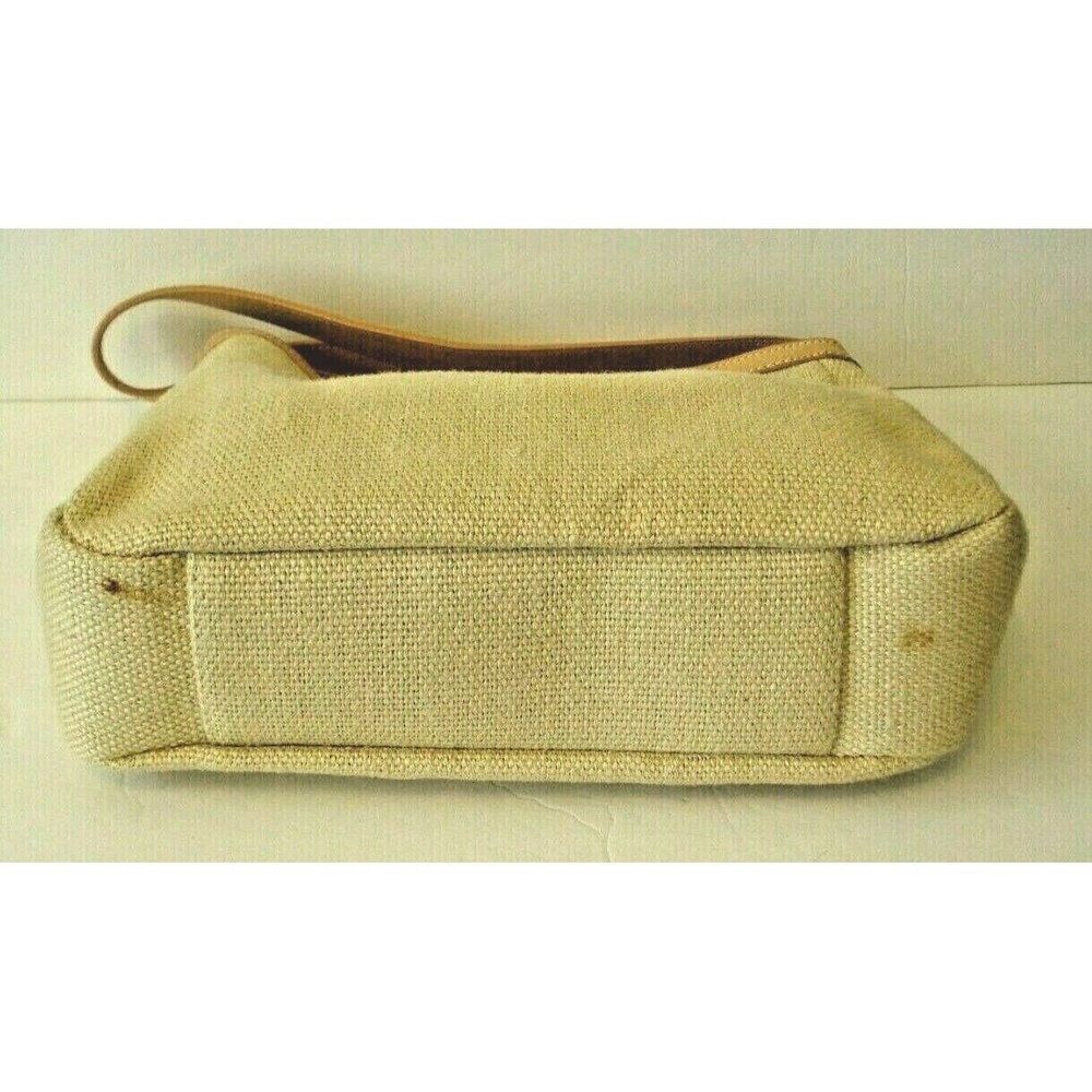 Tommy Bahama Womens Purse Tote Bag Shoulder Handbag Leather Trim Casual - Picture 8 of 9